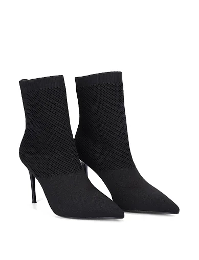 Жіночі черевики MiaMay тканинні чорні(JD292-16) - фото 3 - Miraton