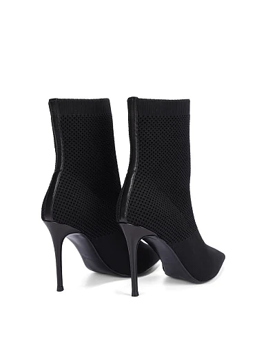 Жіночі черевики MiaMay тканинні чорні(JD292-16) - фото 4 - Miraton