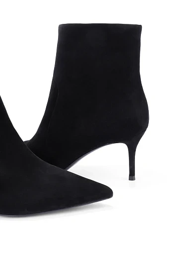 Жіночі черевики Mia May велюрові чорні(HS2408T-53-12) - фото 2 - Miraton