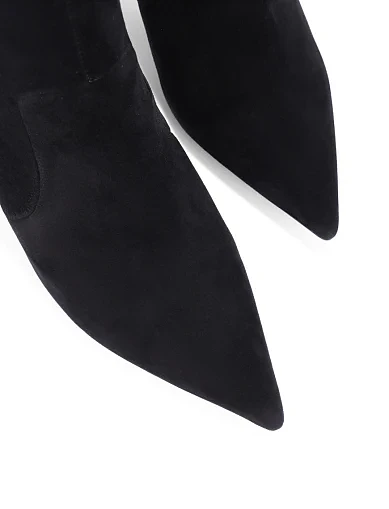 Жіночі черевики Mia May велюрові чорні(HS2408T-53-12) - фото 5 - Miraton