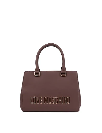 Женская сумка из экокожи коричневая - фото 1 - Miraton