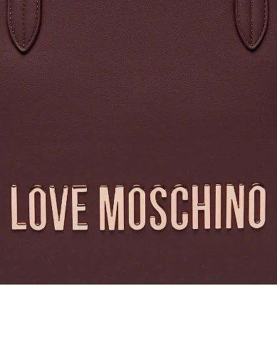 Женская сумка из экокожи бордовая - фото 7 - Miraton