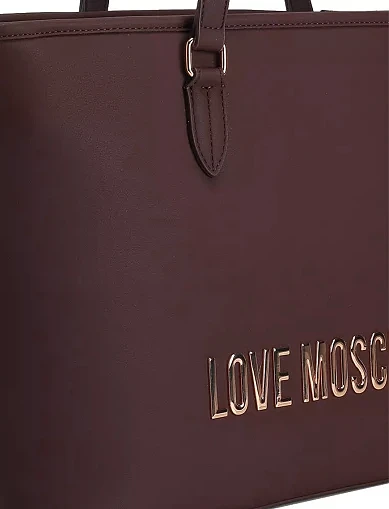 Женская сумка из экокожи бордовая - фото 8 - Miraton