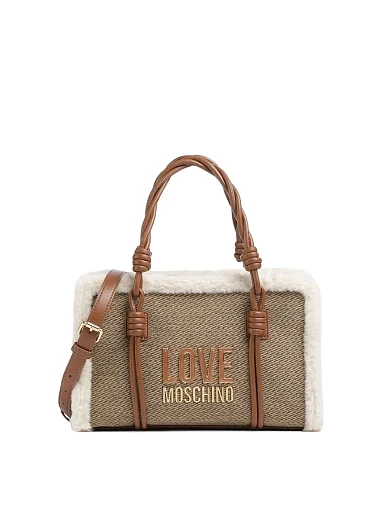 Жіноча сумка з екошкіри бежева(JC4387PP0NKH120A) - фото 1 - Miraton