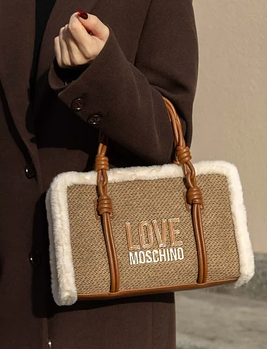 Жіноча сумка з екошкіри бежева(JC4387PP0NKH120A) - фото 2 - Miraton