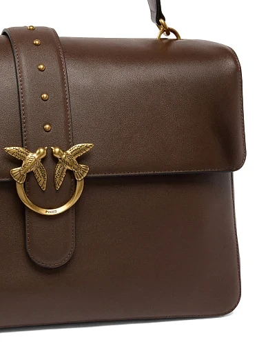 Жіноча сумка шкіряна коричнева(105067 A0QO/L74Q) - фото 4 - Miraton
