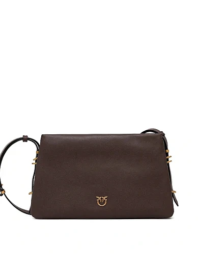 Жіноча сумка через плече шкіряна бордова(105161 A0QO/LA7Q) - фото 1 - Miraton