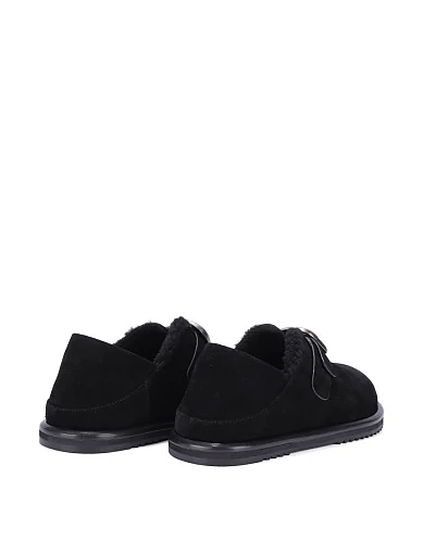 Женские туфли MIRATON велюровые черные - фото 4 - Miraton