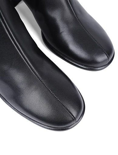 Женские ботинки Angel Alarcon кожаные черные - фото 5 - Miraton