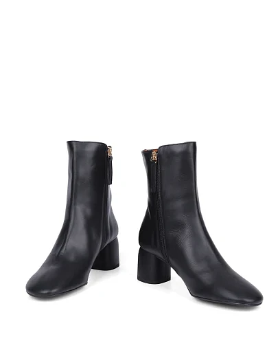 Женские ботинки Angel Alarcon кожаные черные - фото 2 - Miraton