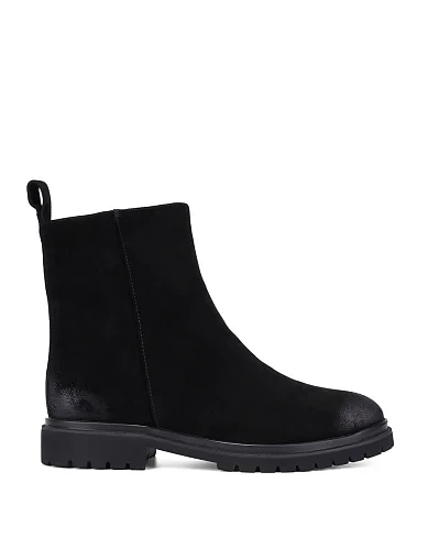 Женские ботинки Attizzare велюровые черные - фото 1 - Miraton