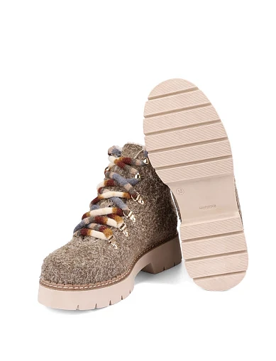 Жіночі черевики замшеві зелені(43669) - фото 5 - Miraton