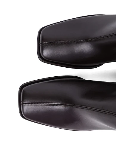 Женские ботинки Ma+De 94 кожаные коричневые - фото 5 - Miraton