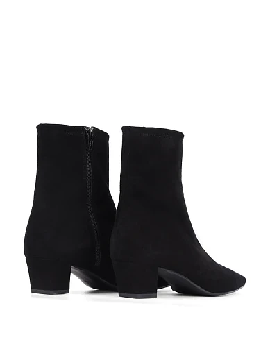 Женские ботинки Ma+De 94 замшевые черные - фото 4 - Miraton