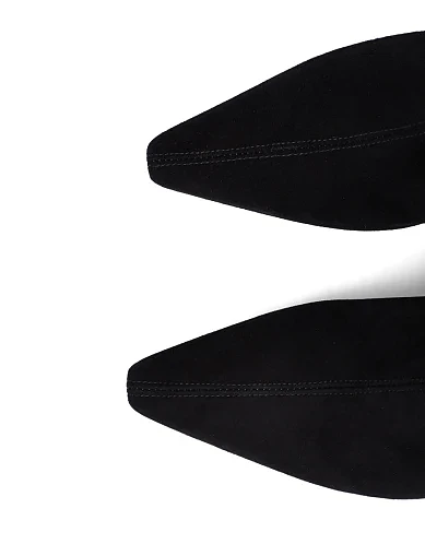 Женские ботинки Ma+De 94 замшевые черные - фото 5 - Miraton