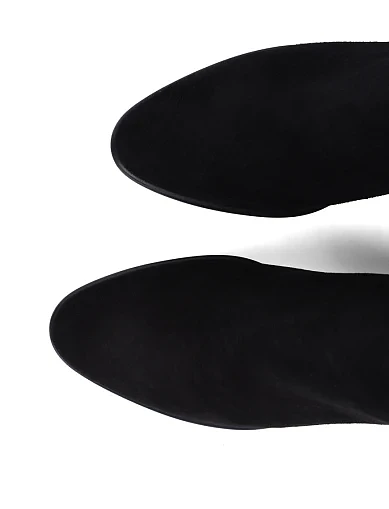 Женские ботинки Ma+De 94 замшевые черные - фото 5 - Miraton