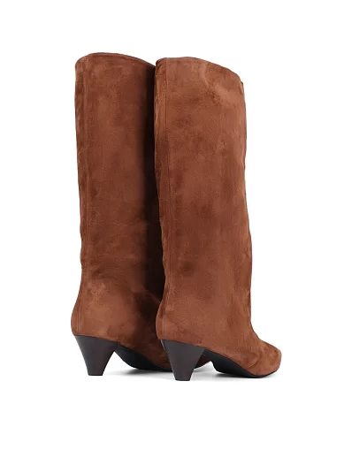 Жіночі чоботи Ma+De 94 замшеві помаранчеві(ANITA9/C) - фото 4 - Miraton