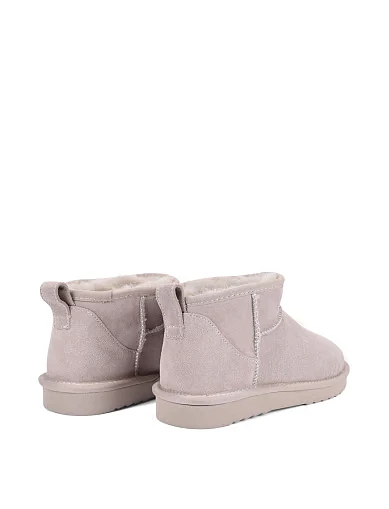 Жіночі уггі з дублянки сірі(213T038R) - фото 4 - Miraton