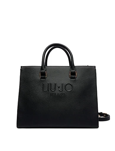 Женская сумка из экокожи черная - фото 1 - Miraton