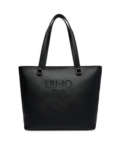 Женская сумка из экокожи черная - фото 1 - Miraton