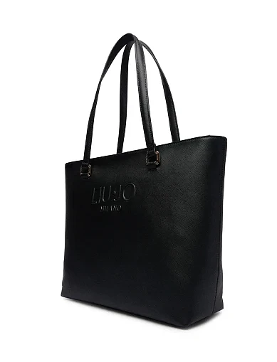 Женская сумка из экокожи черная - фото 3 - Miraton