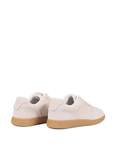 Женские кеды LIU JO замшевые бежевые - фото 4 - Miraton