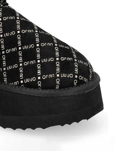 Женские угги замшевые черные - фото 5 - Miraton