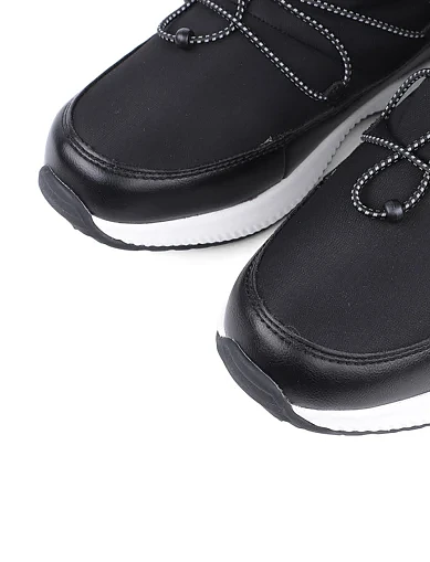 Женские дутики CMP SHERATAN SNOW BOOTS WP из экокожи черные - фото 4 - Miraton