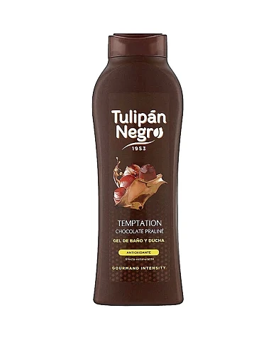 Гель для душу TULIPAN NEGRO Шоколадне праліне, 650мл - фото 1 - Miraton