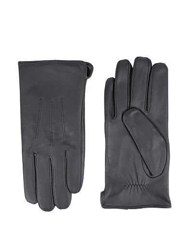 Перчатки кожаные серые - фото 1 - Miraton