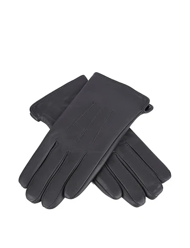 Перчатки кожаные серые - фото 2 - Miraton
