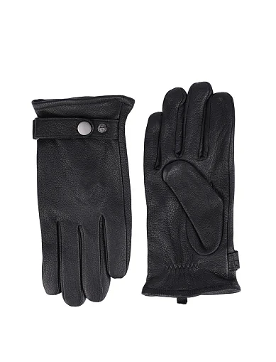 Перчатки кожаные черные - фото 1 - Miraton