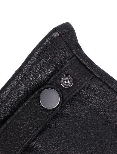 Перчатки кожаные черные - фото 2 - Miraton