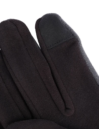 Перчатки тканевые черные - фото 3 - Miraton