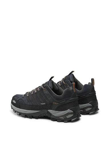 Чоловічі кросівки CMP RIGEL LOW TREKKING SHOES WP шкіряні сині (3Q13247-68UH) - фото 3 - Miraton