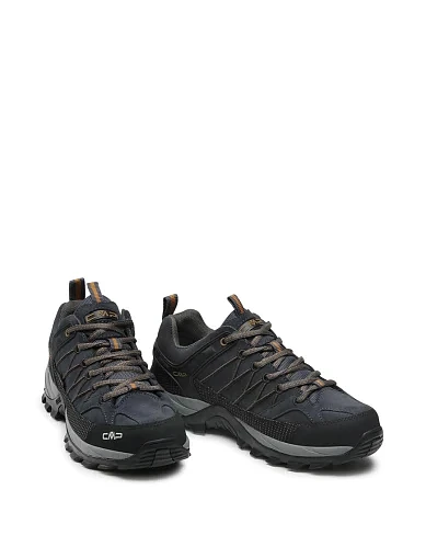 Чоловічі кросівки CMP RIGEL LOW TREKKING SHOES WP шкіряні сині (3Q13247-68UH) - фото 4 - Miraton