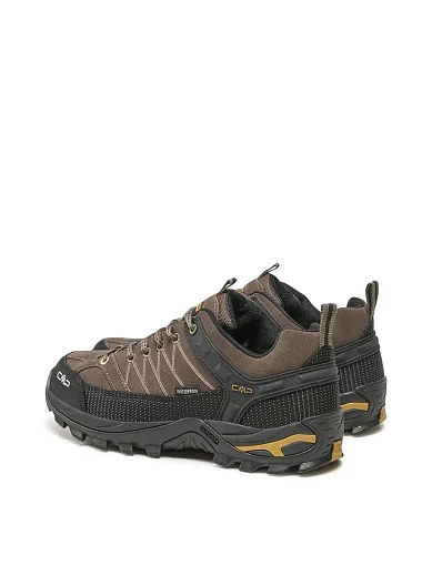Чоловічі кросівки CMP RIGEL LOW TREKKING SHOES WP шкіряні коричневі (3Q13247-Q906) - фото 3 - Miraton