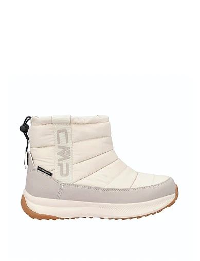 Женские дутики CMP ZOY SNOW BOOTS WP из экокожи молочного цвета - фото 1 - Miraton