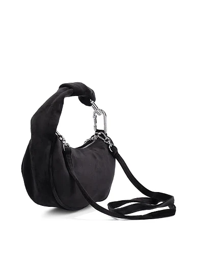 Жіноча сумка тканинна чорна(BIJL55311WPO000) - фото 6 - Miraton