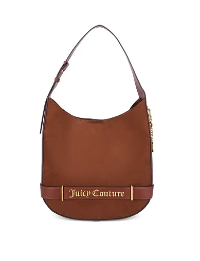 Женская сумка из экокожи коричневая - фото 1 - Miraton