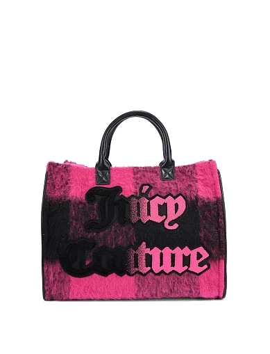 Женская сумка тканевая розовая - фото 1 - Miraton