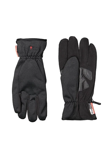 Перчатки текстильные черные - фото 1 - Miraton