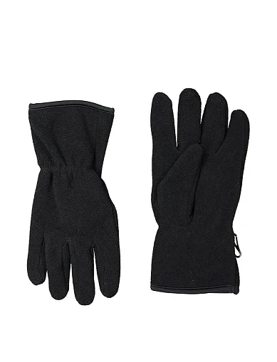 Рукавички текстильні чорні (6524013-U901) - фото 1 - Miraton