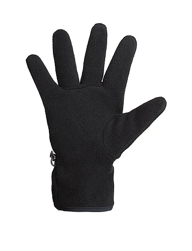 Рукавички текстильні чорні (6524013-U901) - фото 4 - Miraton