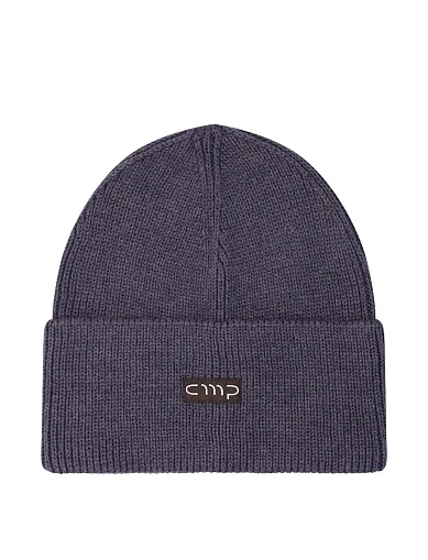 Шапка CMP KNITTED HAT акрилова синя (5505770-H818) - фото 1 - Miraton