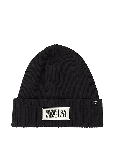 Шапка 47 Brand NEW YORK YANKEES CYPHER акриловая черная - фото 1 - Miraton