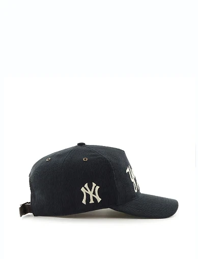Кепка 47 Brand NEW YORK YANKEES GOLDEN AGE CORD из хлопка черная - фото 2 - Miraton