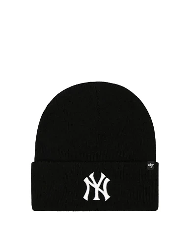 Шапка 47 Brand NEW YORK YANKEES HAYMAKER акриловая черная - фото 1 - Miraton