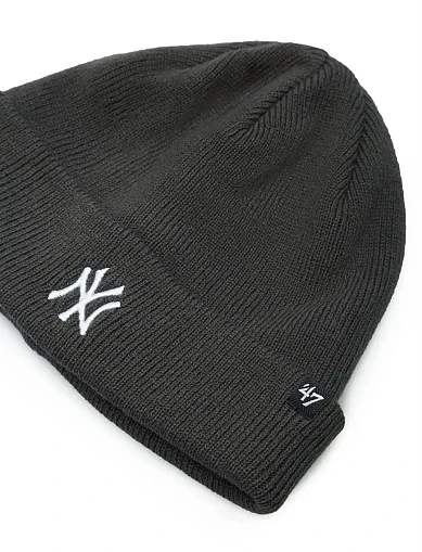 Шапка 47 Brand NEW YORK YANKEES RANDLE акриловая серая - фото 3 - Miraton