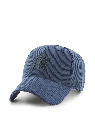 Кепка 47 Brand NEW YORK YANKEES THICK CORD из хлопка синяя - фото 1 - Miraton